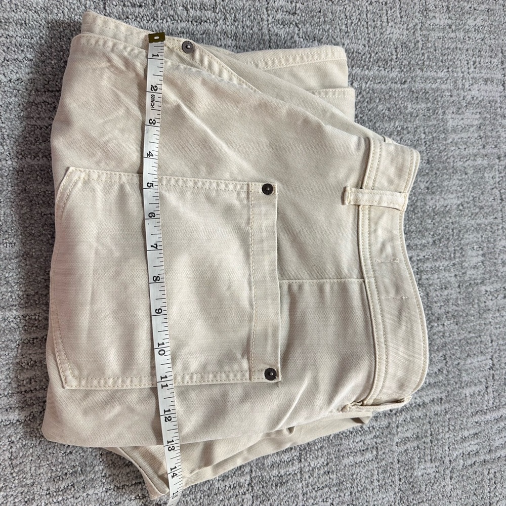 Barrel Khaki Women’s Cream Pants | Size 20 | Cotton/ Spandex - Picture 12 of 14